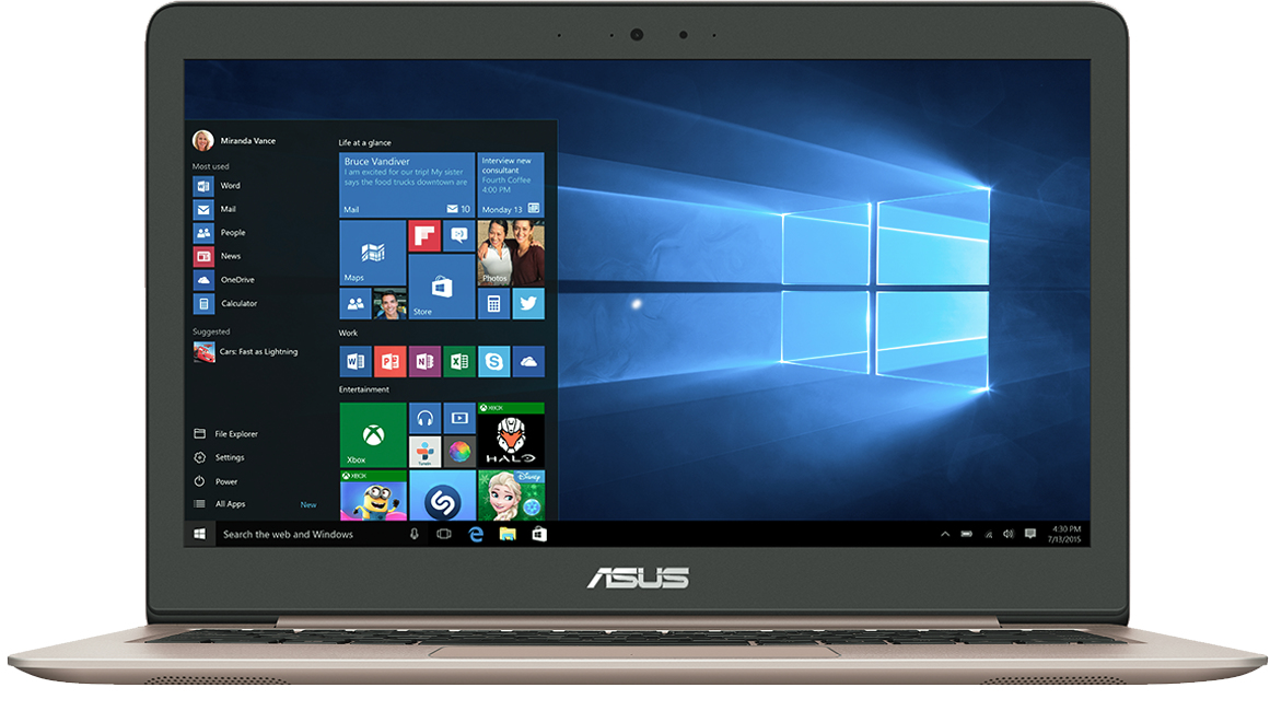 ASUS Zenbook UX310UQ-FC397T Intel® Core™ i7 i7-7500U Laptop – image 1