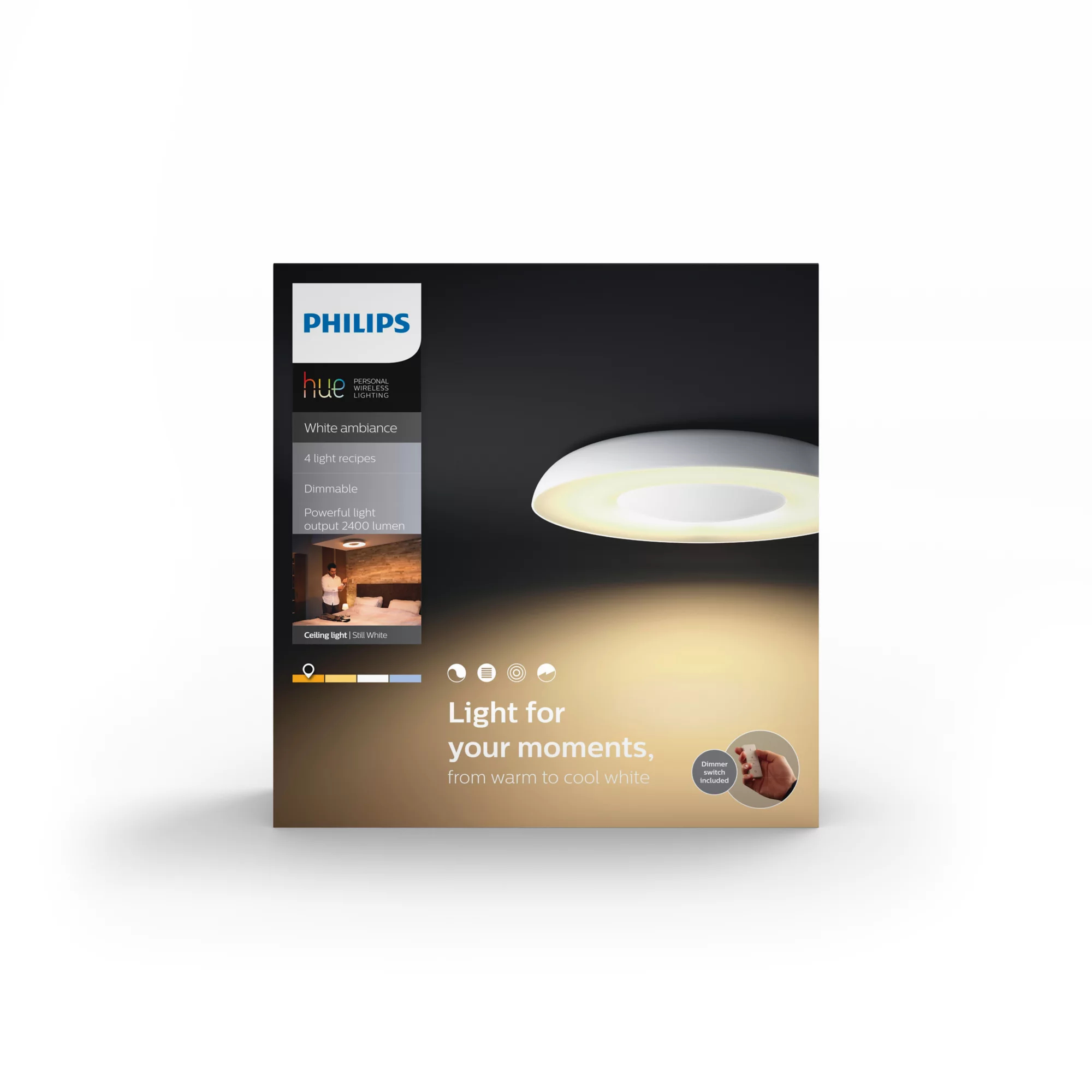 Philips by Signify Philips Hue White ambience Still ceiling light – image 3