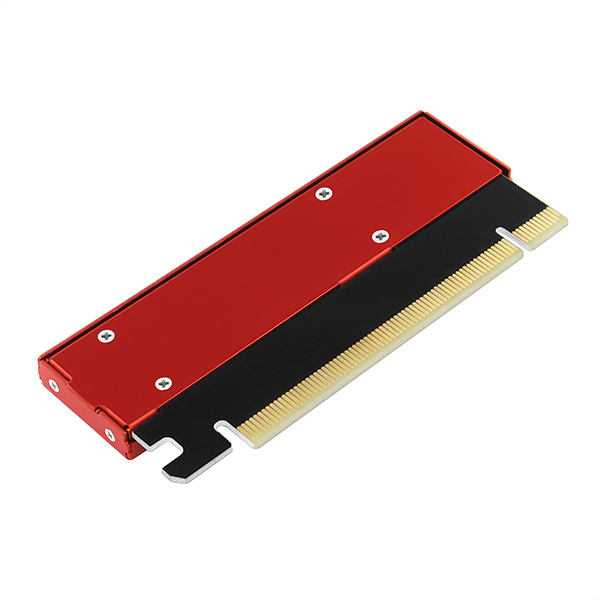 Axagon PCEM2-S PCIe x16 - M.2 NVMe M-key slot adapter, w. passive alu heatsink – image 7