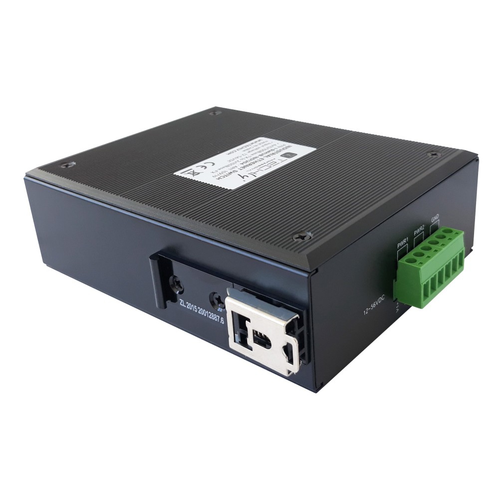 Techly I-SWHUB-IND1204 network switch Fast Ethernet (10/100) Black – image 6