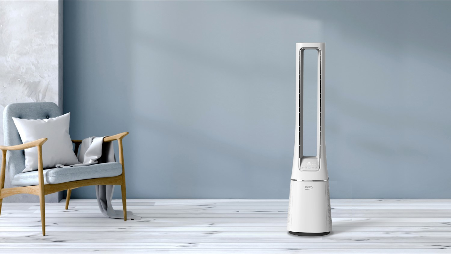 Beko EBA6000W household fan White – image 3