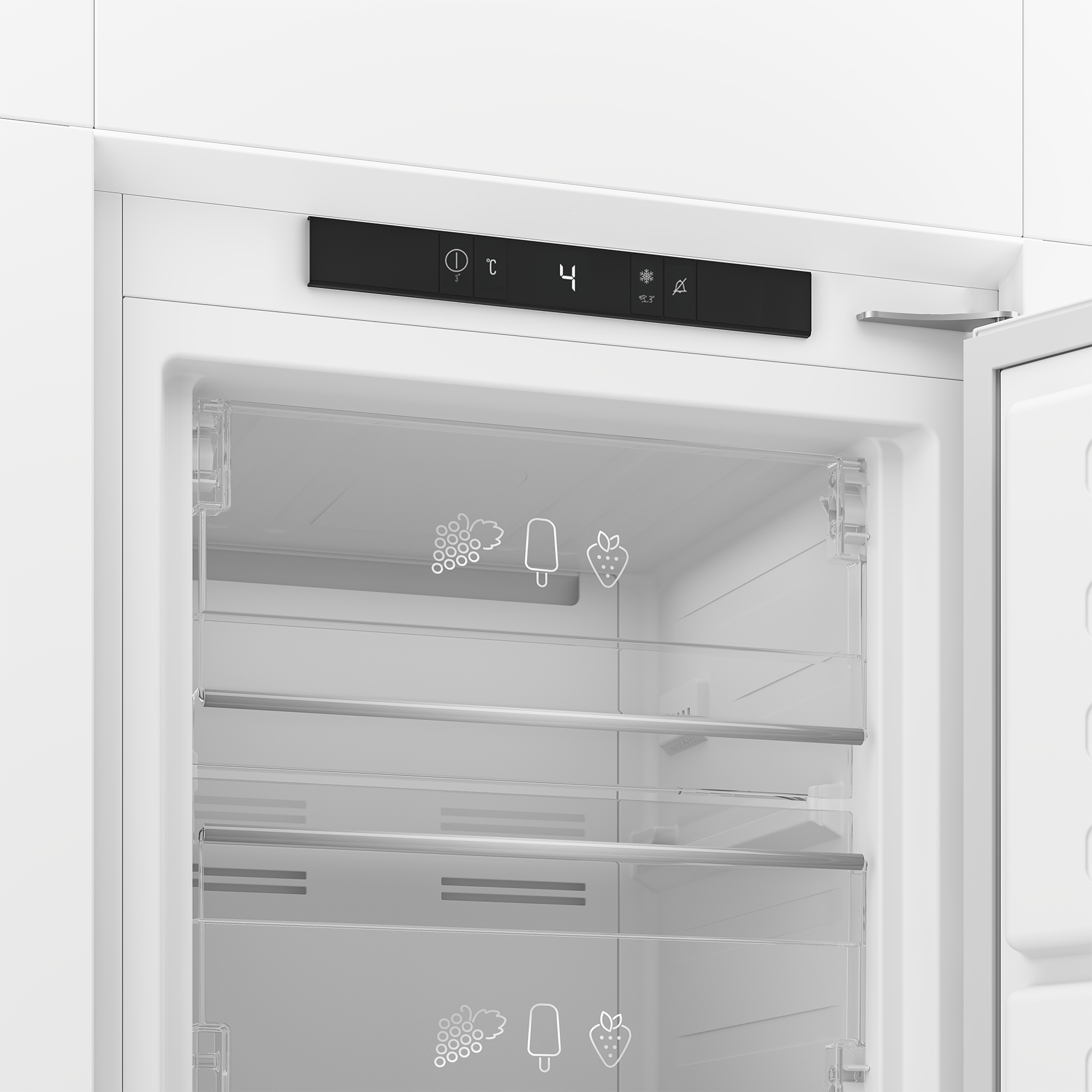 Blomberg FNT4454I Integrated Tall Frost Free Freezer with Fast Freeze – image 2
