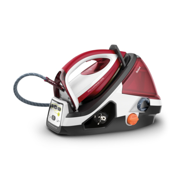 Tefal GV9064 steam ironing station Durilium Autoclean soleplate Black, Red, White – image 1