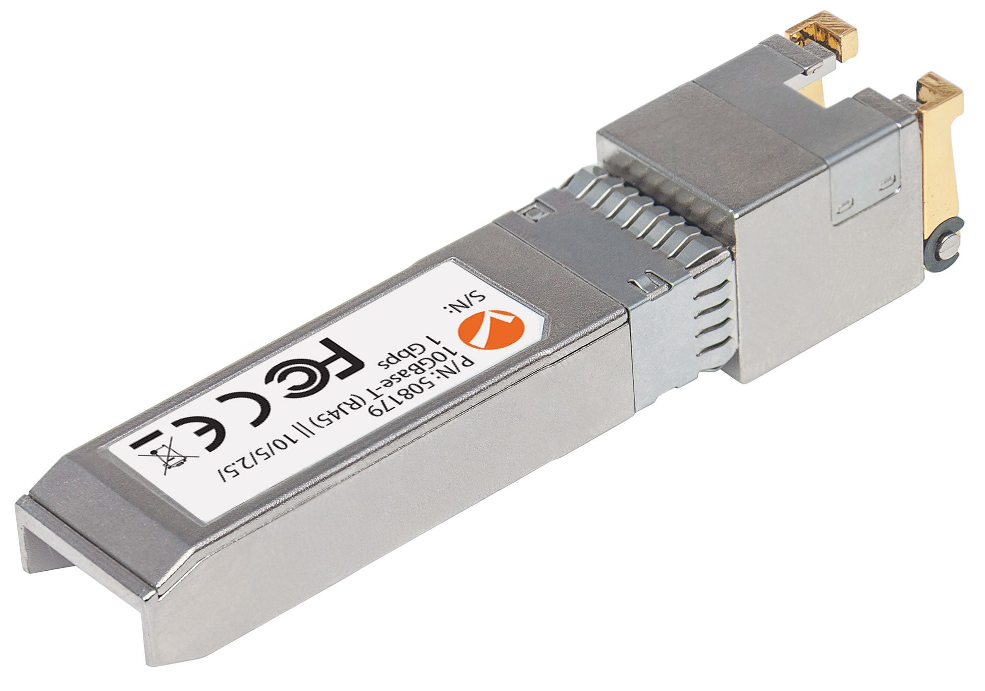 Intellinet Transceiver Module, 10 Gigabit Copper SFP+, 10GBase-T (RJ45) Port, 30m, up to 10 Gbps Data-Transfer Rate with Cat6a Cabling, Ethernet, Fiber/Fibre, M – image 3