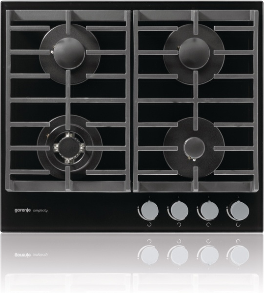 Gorenje GT6SY2B Black, Grey Built-in Gas 4 zone(s)