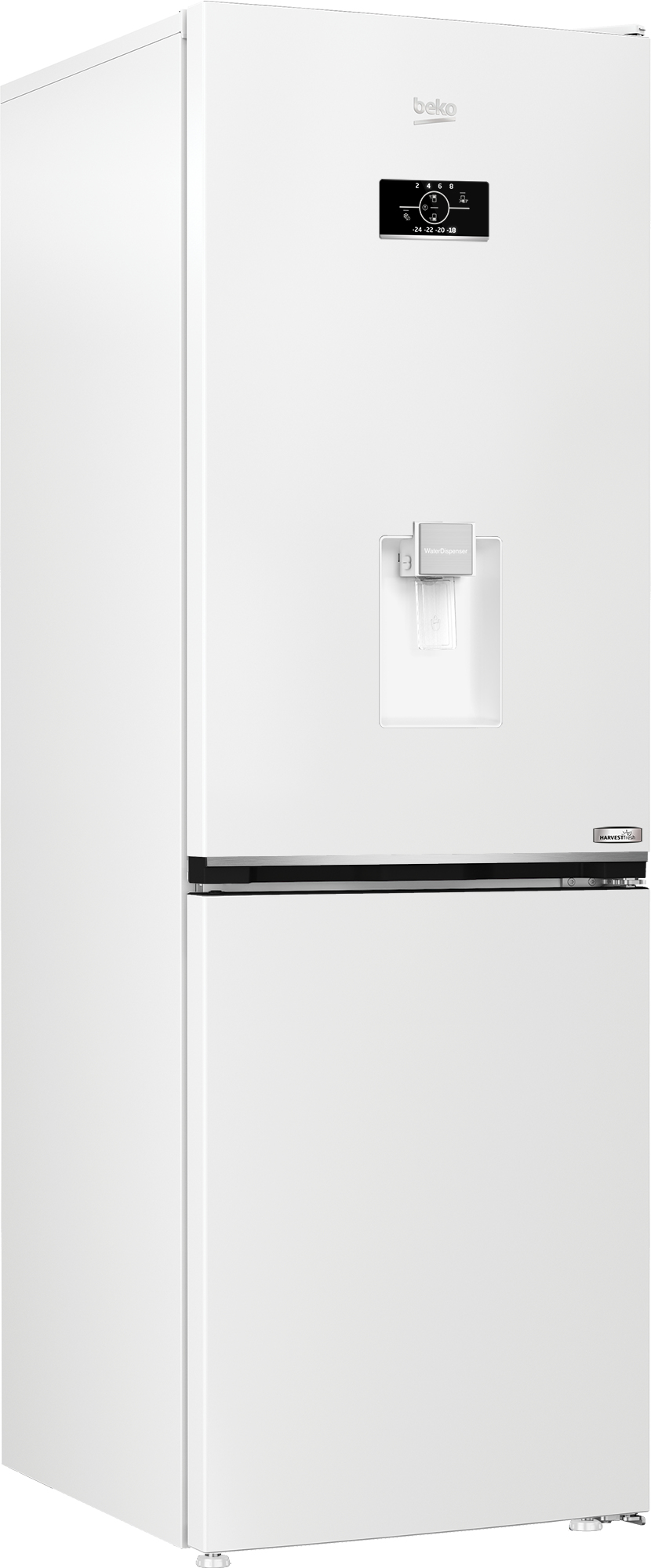 Beko CNB3G4686DVW Freestanding AeroFlowTM Fridge Freezer with HarvestFreshTM – image 2