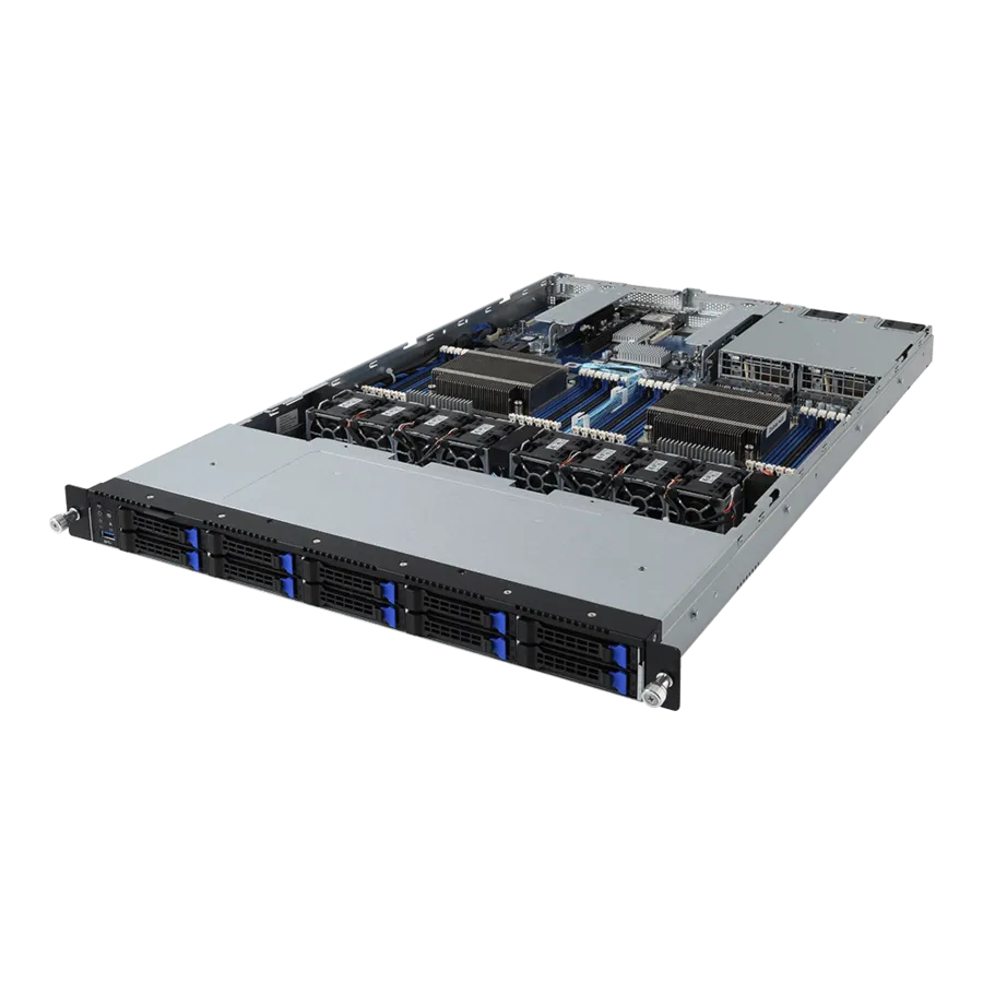 GIGABYTE R181-T92 server barebone Rack (1U)