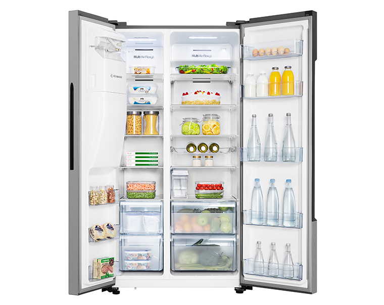 Hisense RS694N4TC1 side-by-side refrigerator Freestanding – image 3