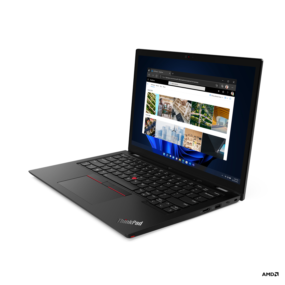 Lenovo L13 Yoga + ThinkVision T24i-2L – image 2