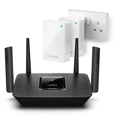 Linksys MR8300 + 2 Velop Plug-In Nodes – image 1