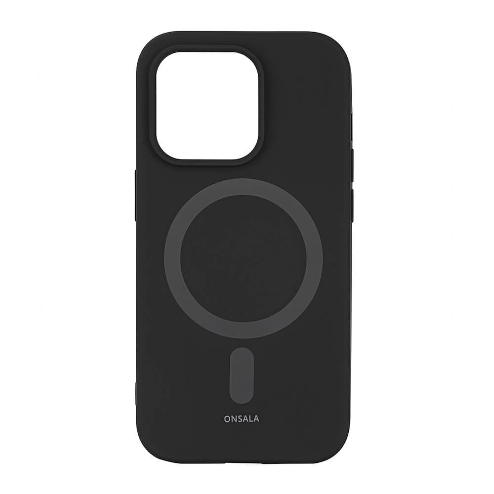 Onsala Phone Case Silicone MagSeries Black - iPhone 14 Pro – image 1