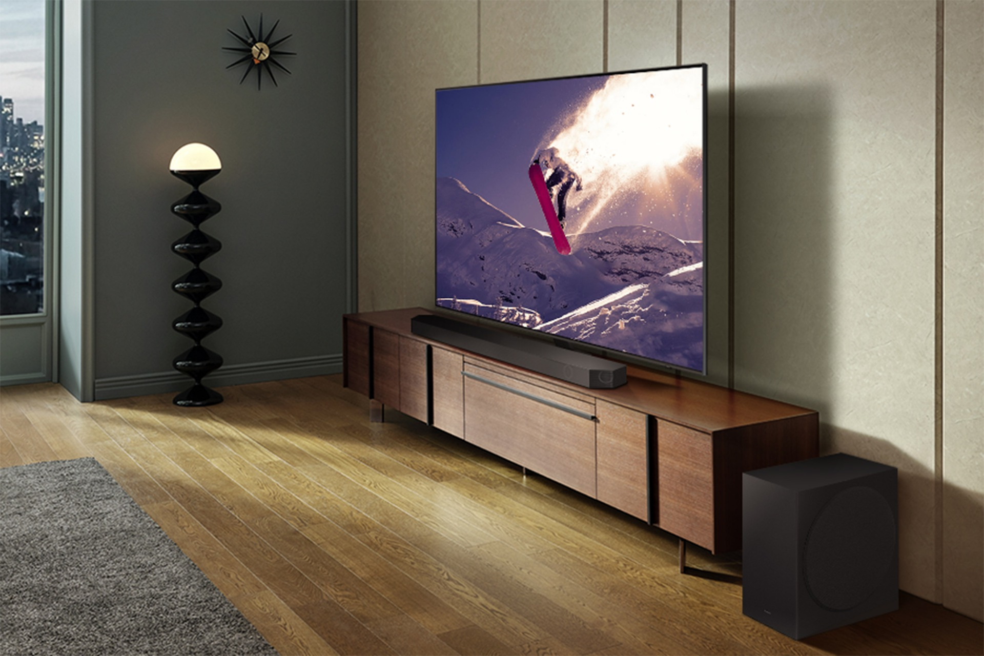 Samsung 2023 85” QN90C Neo QLED 4K HDR Smart TV with 2023 Q800C Cinematic Soundbar – image 2