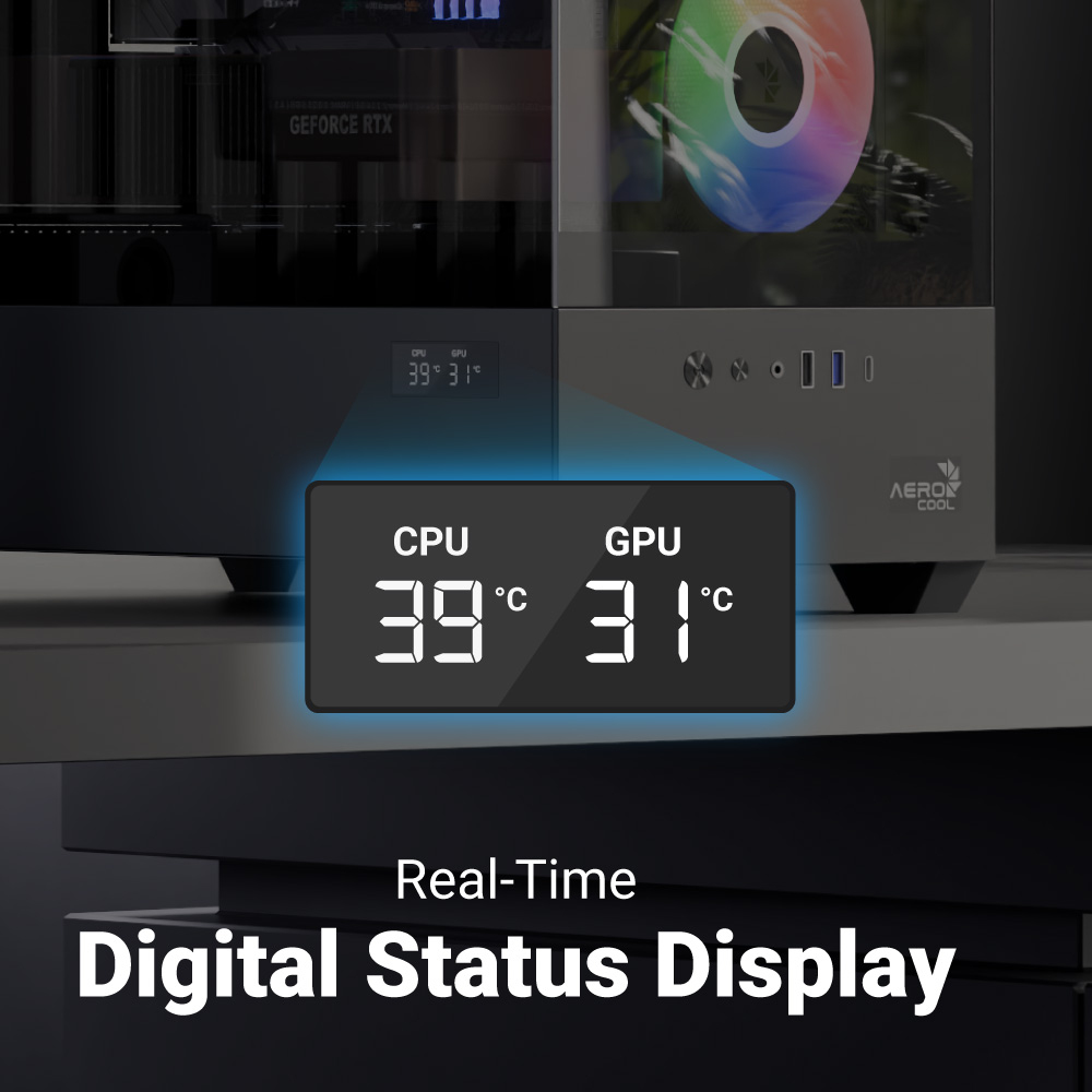 Aerocool P500D Digi-G-BK-v1 – image 7