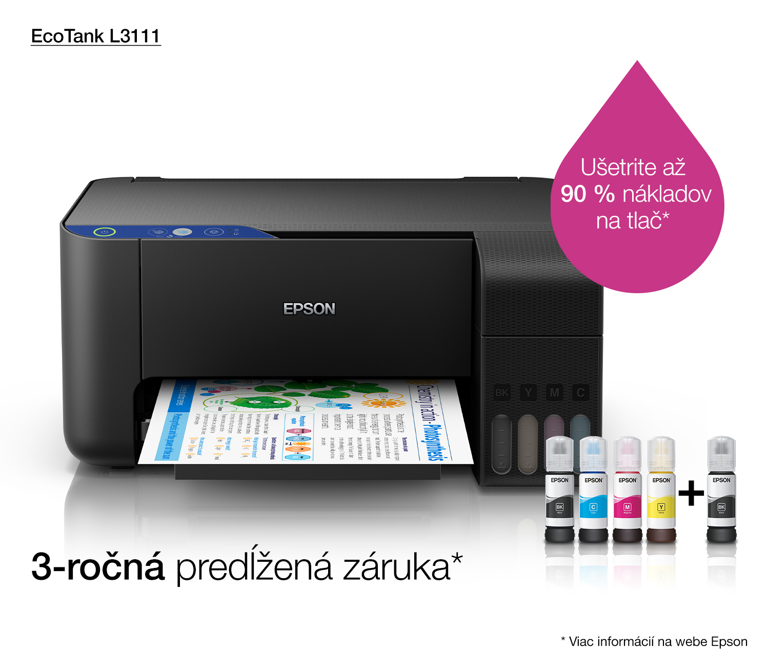 Epson EcoTank L3111 Inkjet A4