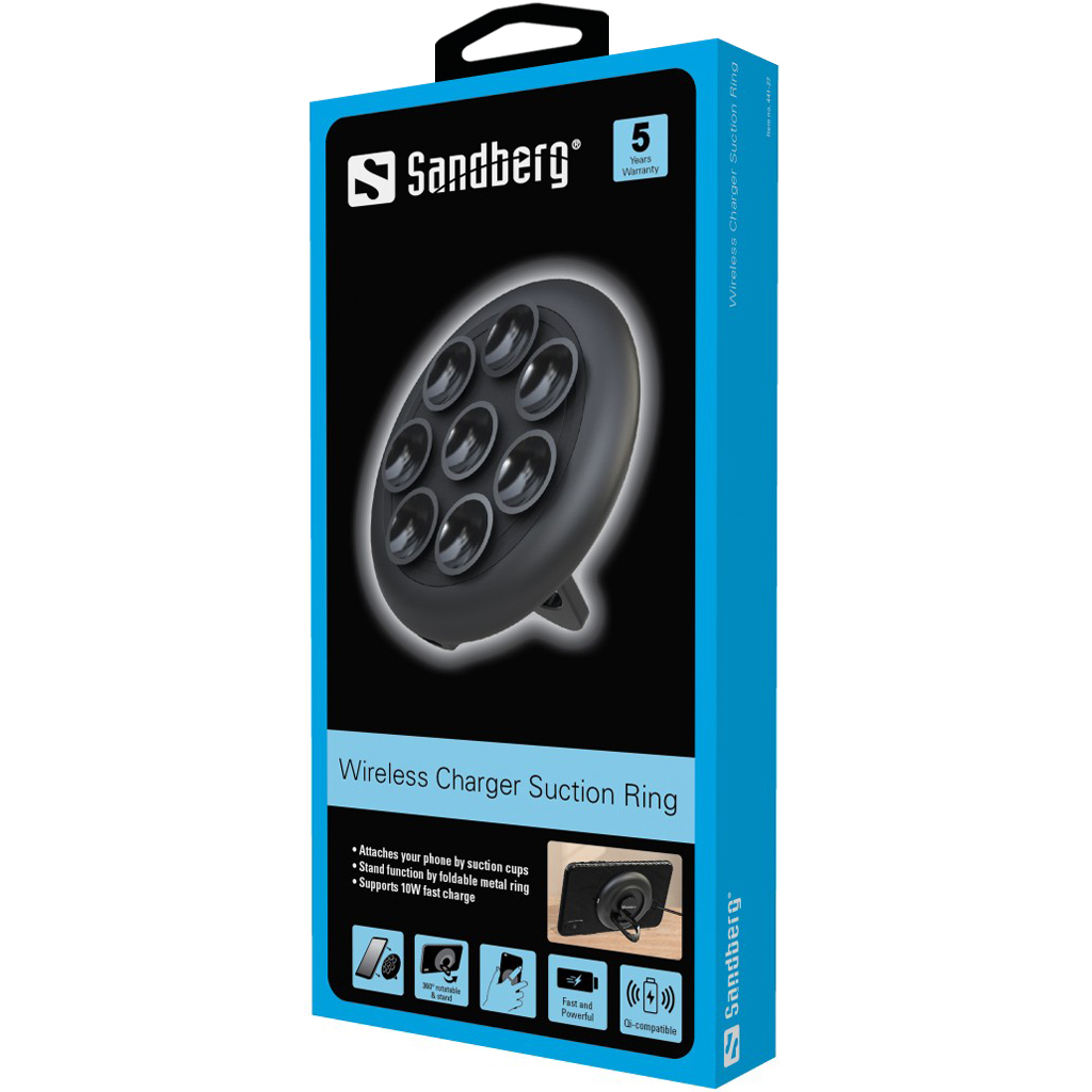 Sandberg Wireless Charger Suction Ring – image 3