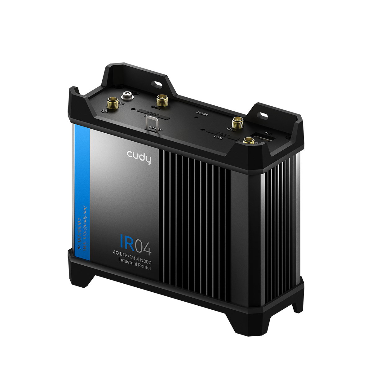 Cudy 4G LTE Cat 4 N300 Industrial Wi-Fi Router, IR04 1.0