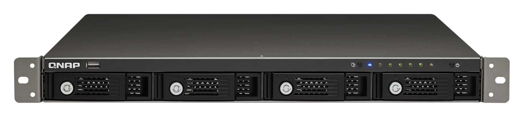 QNAP TS-419U/2TB NAS/storage server Marvell 6281 1 GB DDR2