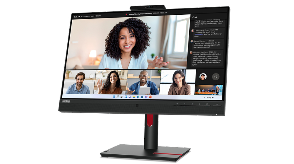 Lenovo ThinkVision T24mv-30. Display diagonal: 60.5 cm (23.8"), Display resolution: 1920 x 1080 pixels, HD type: Full HD, 