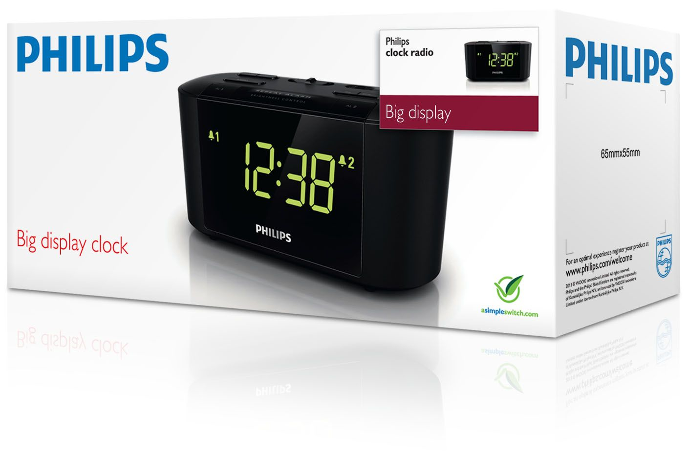 Philips Clock Radio AJ3500/05 – image 3