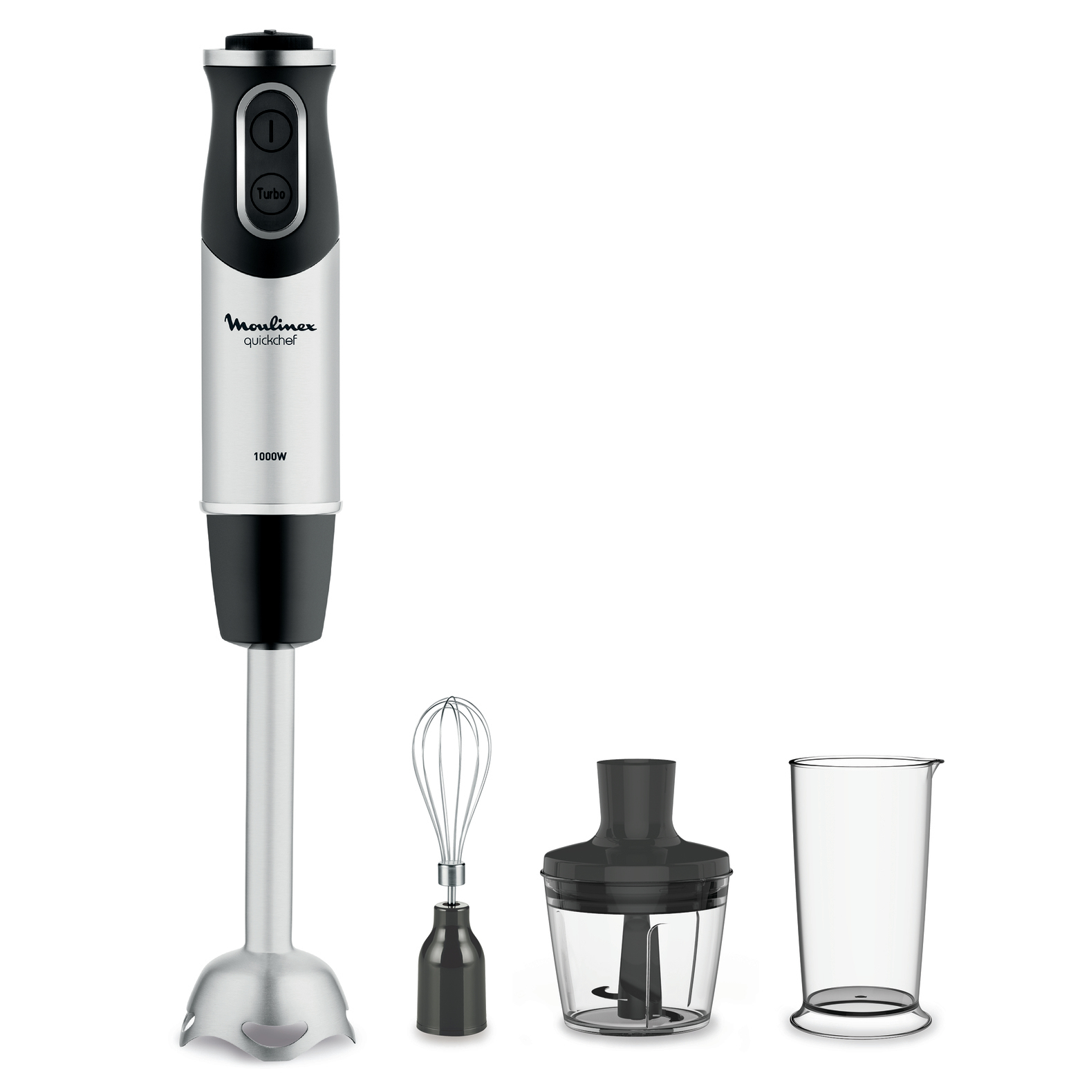 Moulinex DD6558 0.8 L Immersion blender 1000 W Stainless steel, Black – image 1