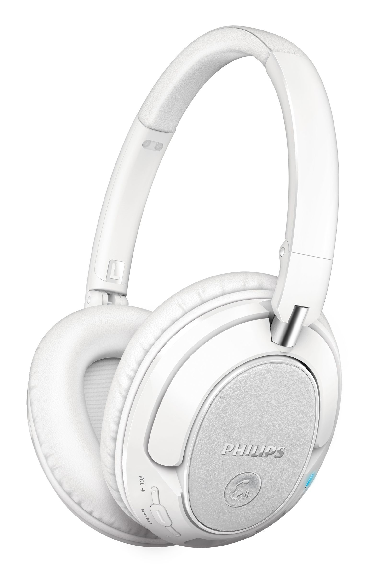 Philips SHB7350WT/00 headphones/headset Wired & Wireless Head-band USB Type-A Bluetooth White – image 1