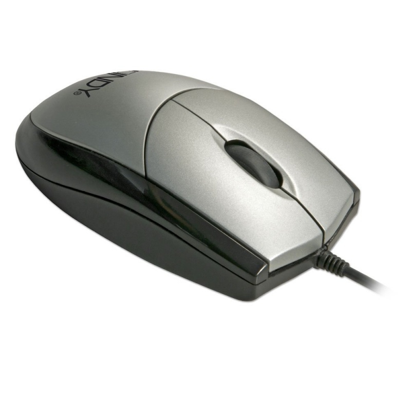 Lindy 20571 mouse Office USB Type-A Optical 800 DPI