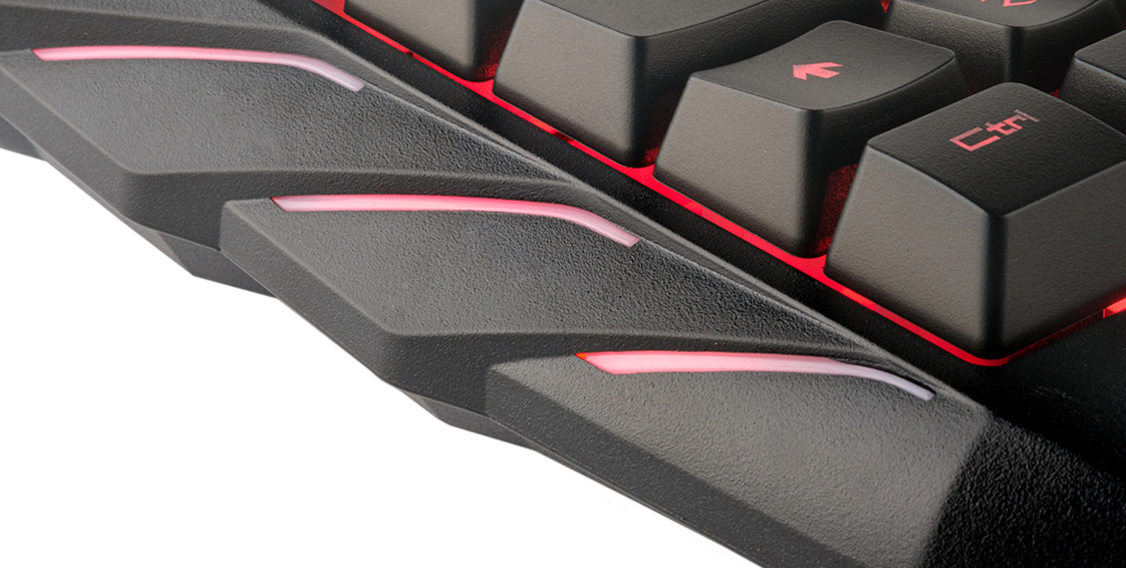 itek T20 keyboard Mouse included Gaming USB Italian Black – image 8