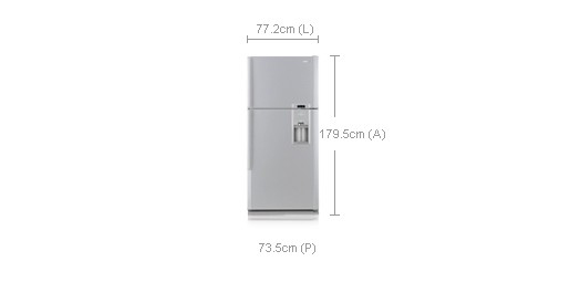 Samsung RT62VAMT 486 L Silver – image 2
