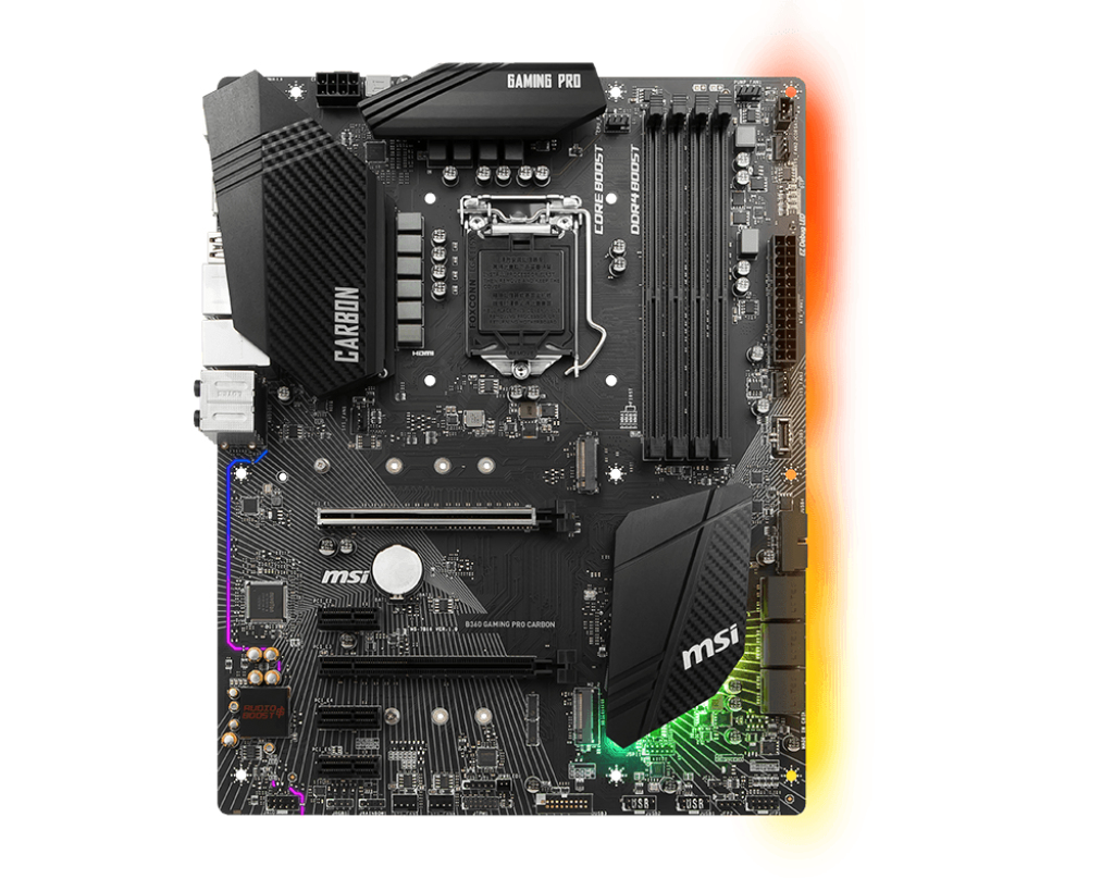 MSI B360 GAMING PRO CARBON