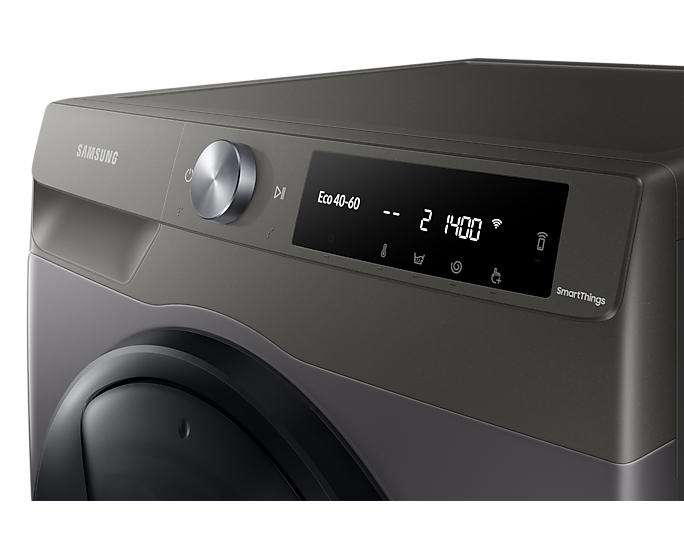 Samsung WD10T654DBN/S1 washer dryer Freestanding Front-load Stainless steel – image 9