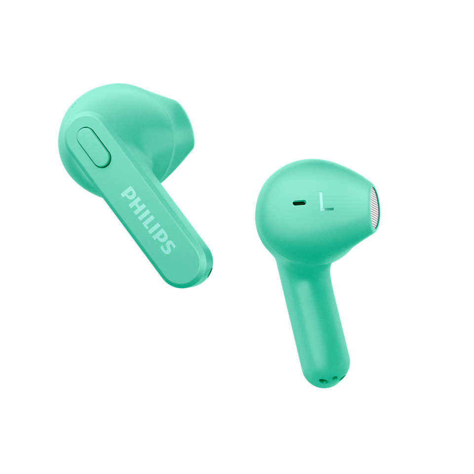 Philips 2000 series TAT2236GR Headset Wireless In-ear Calls/Music Bluetooth Turquoise – image 5