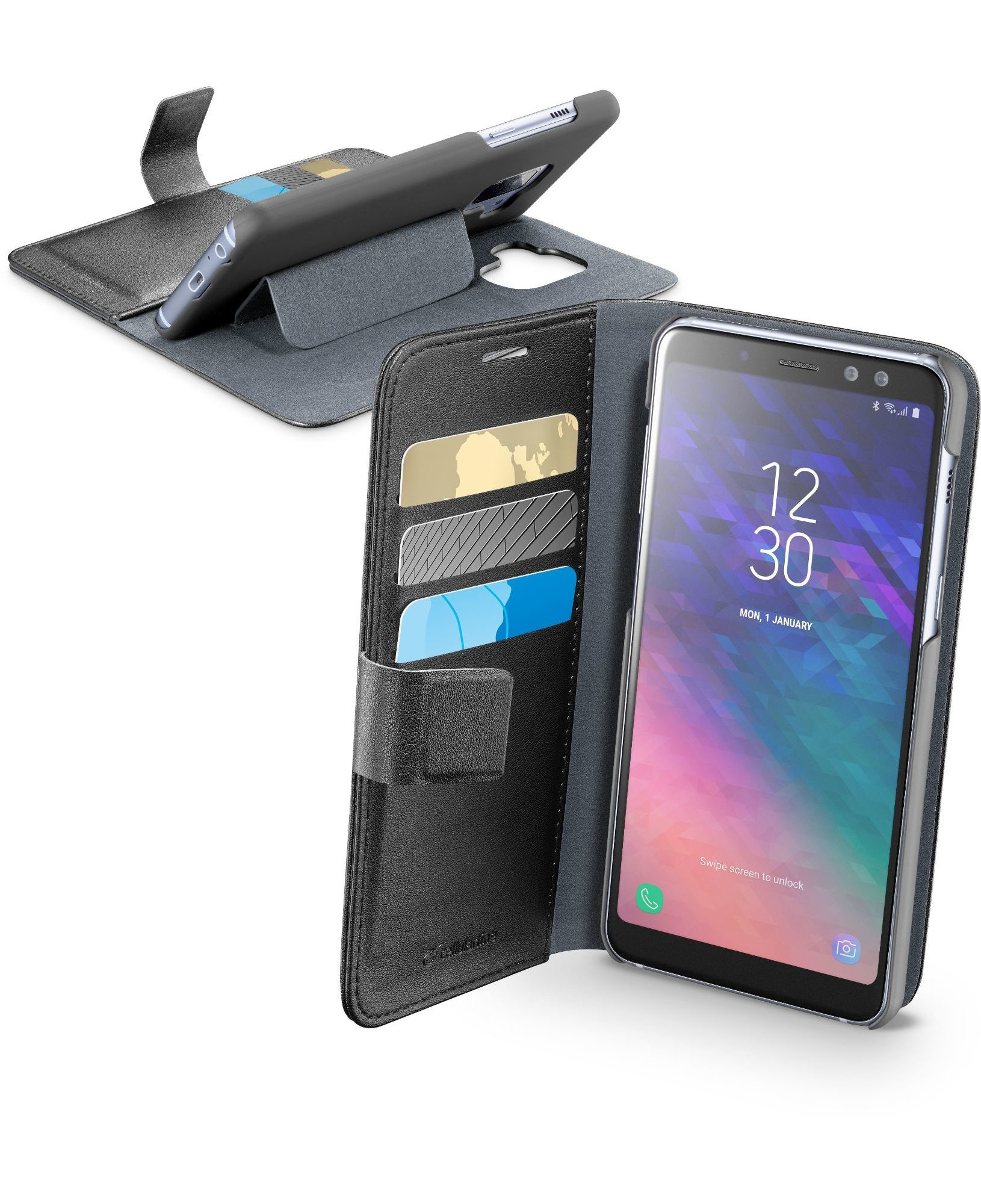Cellularline Book Agenda - Galaxy A8+ (2018)