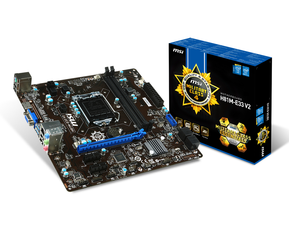 MSI H81M-E33 V2 – image 1