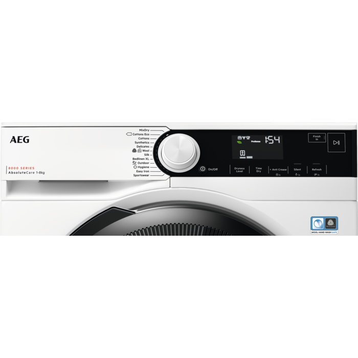 AEG Series 8000 TR834X85M tumble dryer Freestanding Front-load – image 2