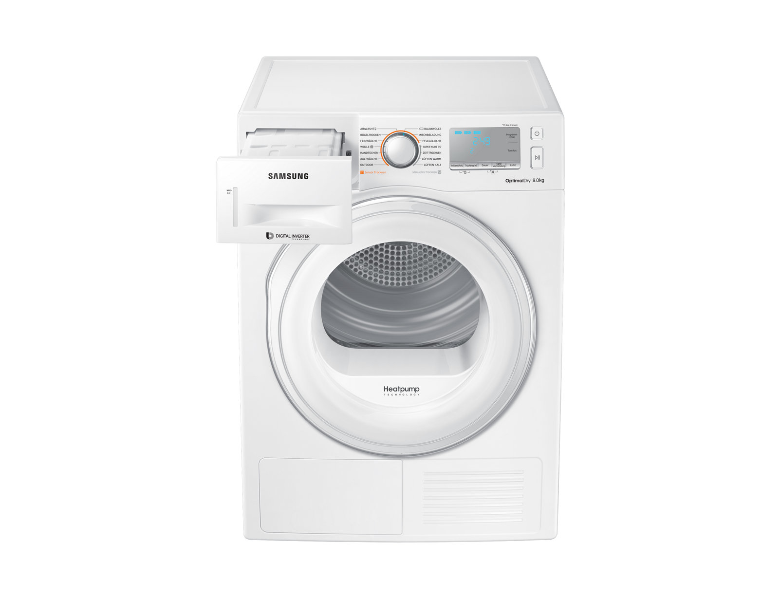 Samsung DV8XM6213EW tumble dryer Freestanding Front-load – image 3