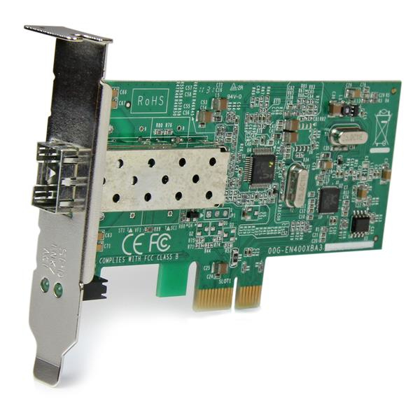 StarTech.com PCI Express 10/100 Mbps Ethernet Fiber SFP PCIe Network Card Adapter NIC – image 2