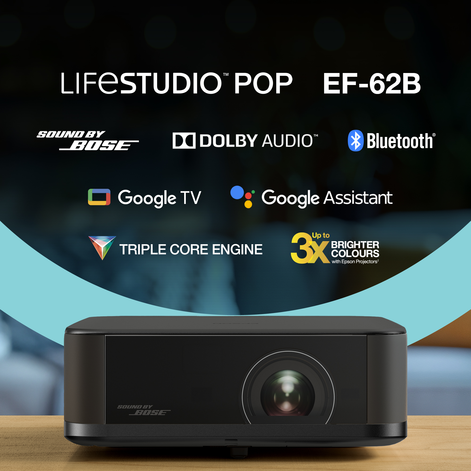 Epson Lifestudio Pop Plus — EF-62B Metallic Black – image 1
