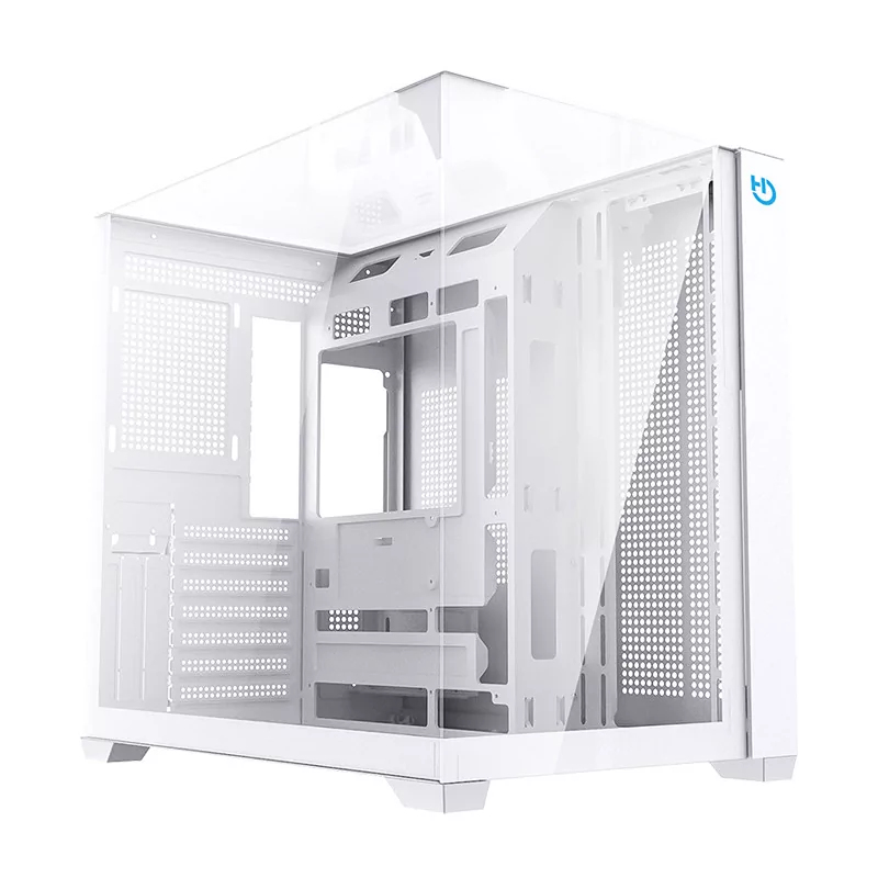 Hiditec SKY Tower Transparent, White – image 2