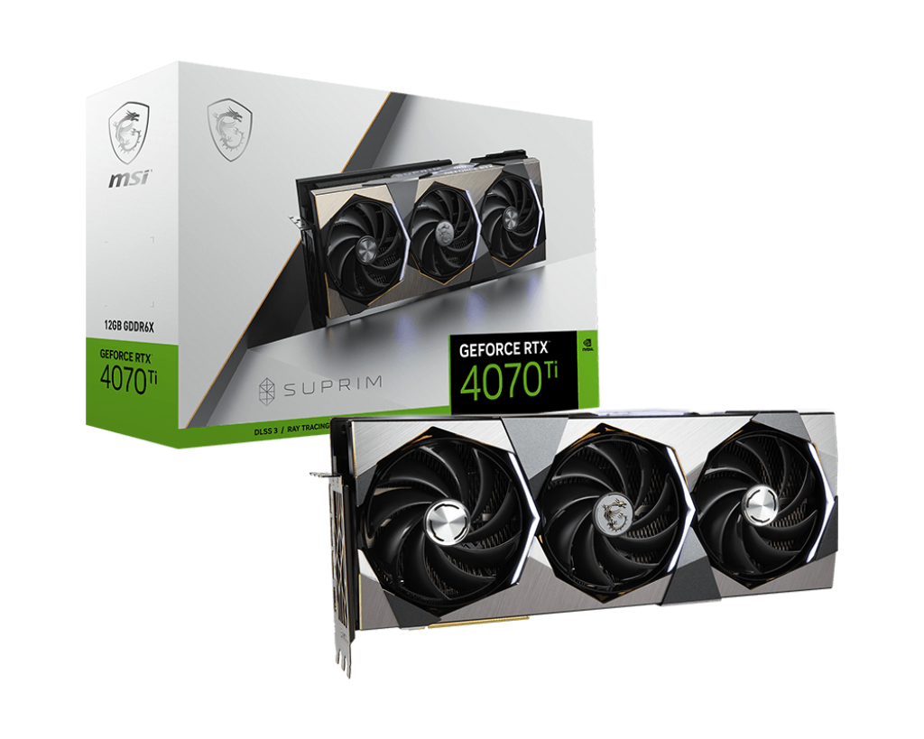 MSI GeForce RTX 4070 Ti SUPRIM 12G