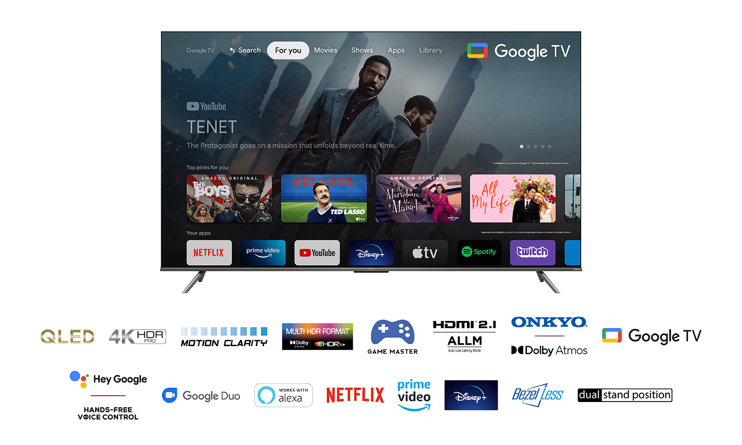 TCL C63 C635 190.5 cm (75") 4K Ultra HD Smart TV Wi-Fi Black – image 6