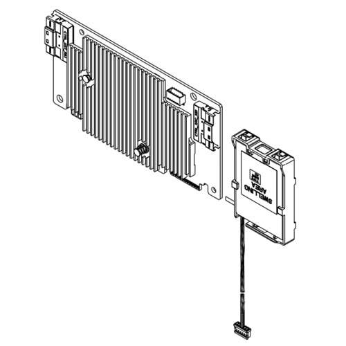 DELL PERC H755 contrôleur RAID PCI Express