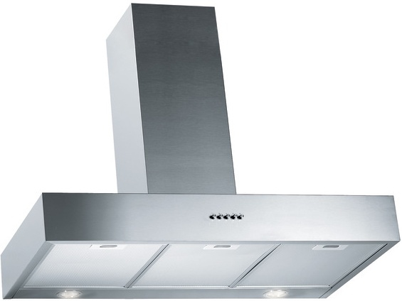 Gorenje DT9311X cooker hood Wall-mounted Silver 105 m³/h
