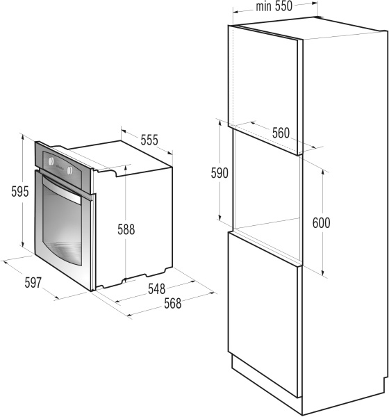 Gorenje B7500W oven 53 L White – image 2