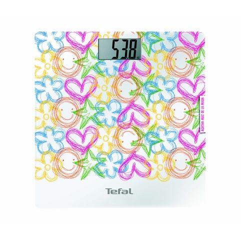 Tefal PP1120V0 personal scale Blue, Metallic Electronic personal scale