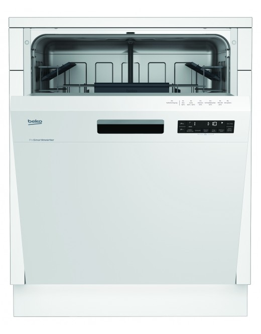 Beko DSN6634W1 dishwasher Semi built-in 13 place settings – image 2