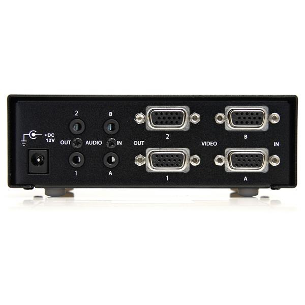 StarTech.com 2x2 VGA Matrix Video Switch Splitter with Audio – image 3