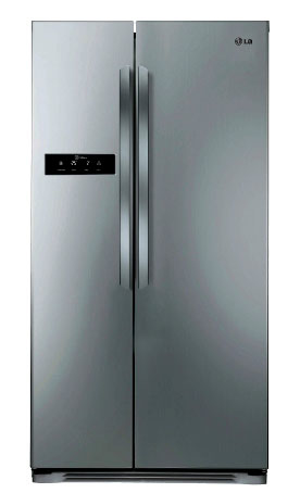 LG GSB325PZQZ side-by-side refrigerator Freestanding