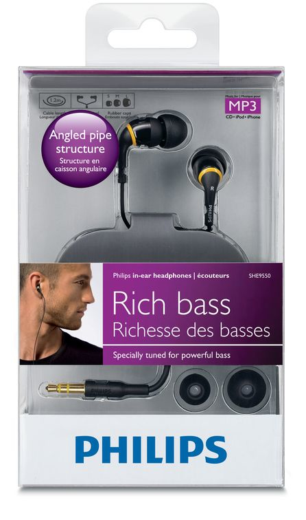 Philips In-Ear Headphones SHE9550/28 – image 2