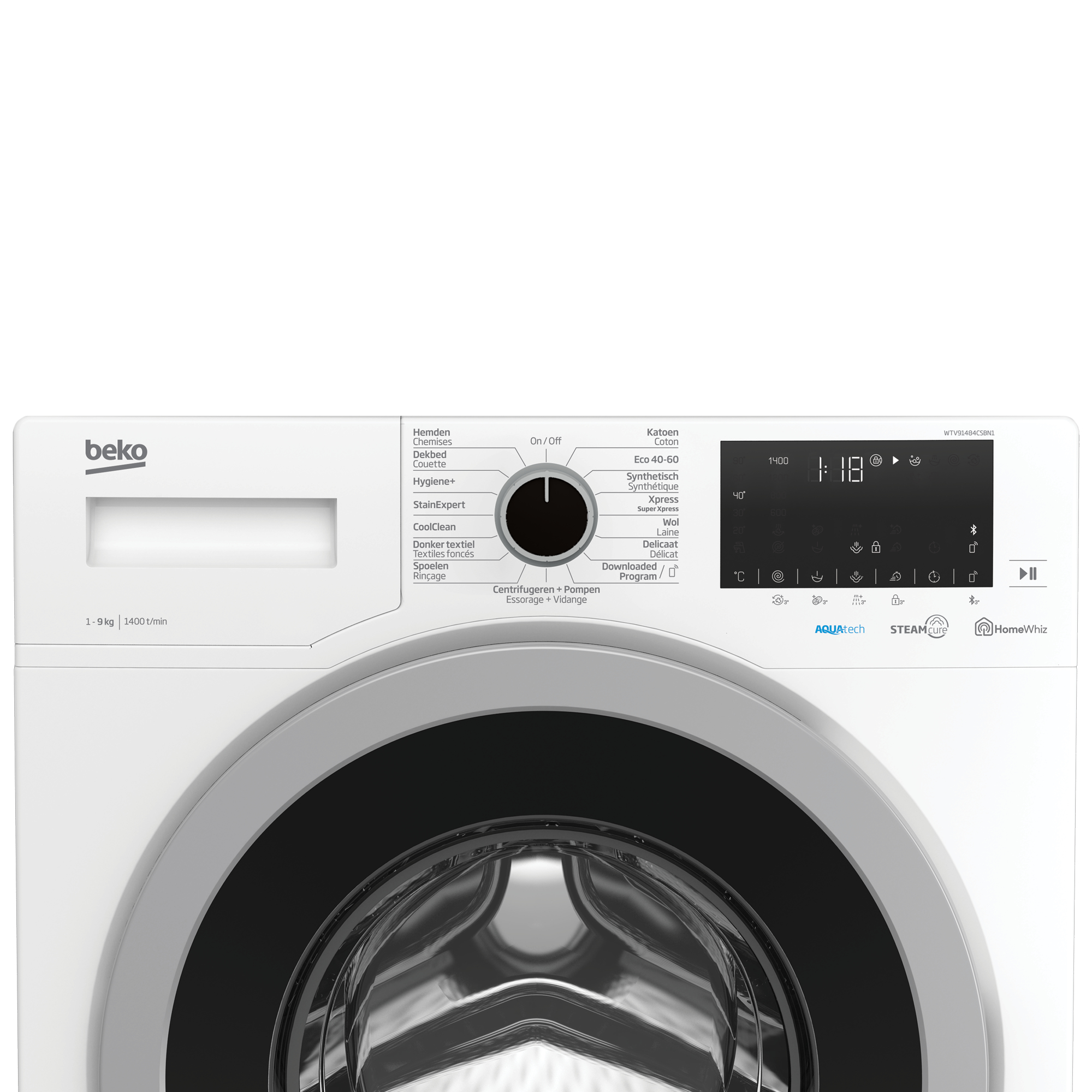 Beko WTV91484CSBN1 washing machine Front-load – image 3