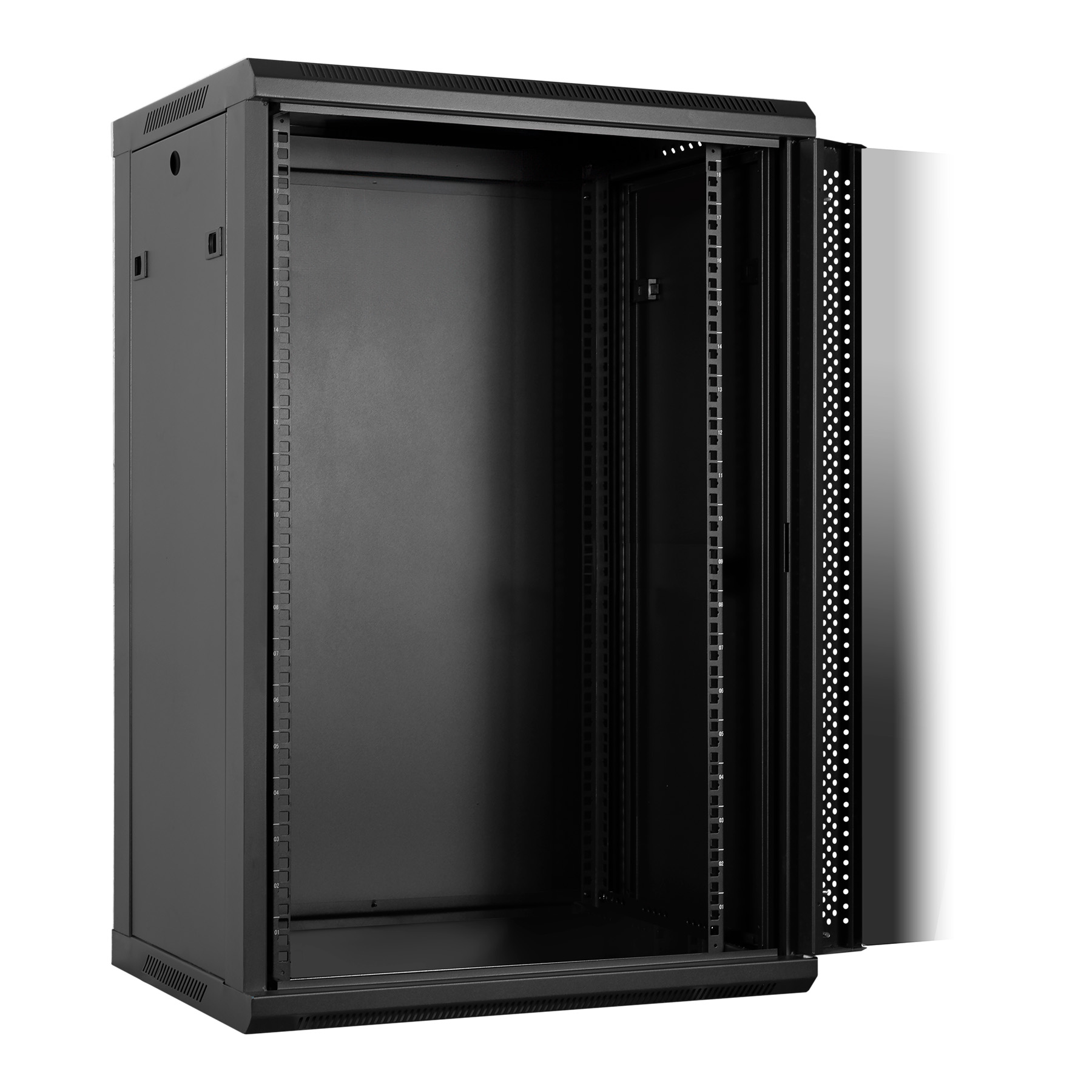 aiten data AI6418S 18U Wall mounted rack Black – image 4